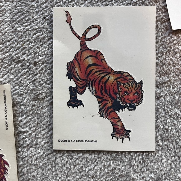 Vintage Temporary Tattoos and Vintage sticker lot (Spongebob, Hulk, etc) - Picture 8 of 13